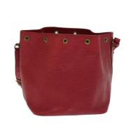 Pre-owned Leather louis-vuitton-bags Louis Vuitton Vintage , Red , Dam...