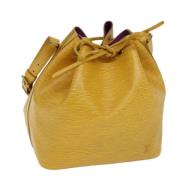 Pre-owned Leather louis-vuitton-bags Louis Vuitton Vintage , Yellow , ...