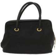 Pre-owned Nylon handbags Celine Vintage , Black , Dames