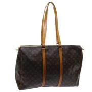 Pre-owned Canvas shoulder-bags Louis Vuitton Vintage , Brown , Dames