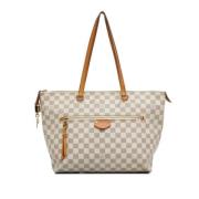 Pre-owned Leather louis-vuitton-bags Louis Vuitton Vintage , White , D...