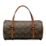 Pre-owned Leather louis-vuitton-bags Louis Vuitton Vintage , Brown , D...