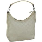 Pre-owned Canvas gucci-bags Gucci Vintage , Beige , Dames