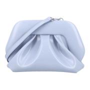 Stijlvolle Dusty Blue Vegan Fabric Clutch THEMOIRè , Blue , Dames