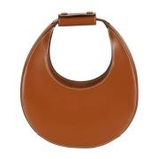 Stijlvolle Mini Moon Tas Staud , Brown , Dames