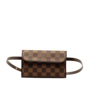 Pre-owned Leather louis-vuitton-bags Louis Vuitton Vintage , Brown , D...