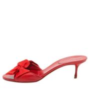 Pre-owned Fabric sandals Casadei Pre-owned , Red , Dames