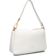 Witte Leren Schoudertas Brooke Gianni Chiarini , White , Dames