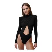 Iconische Zwarte Bodysuit Supermodel Geheimen Undress Code , Black , D...