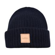 Beanie A.p.c. , Blue , Heren