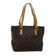 Pre-owned Canvas totes Louis Vuitton Vintage , Brown , Dames