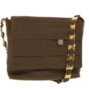 Pre-owned Canvas shoulder-bags Salvatore Ferragamo Pre-owned , Brown ,...