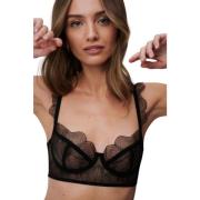 Romantische Bliss Bra met Delicaat Borduurwerk Undress Code , Black , ...