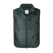 Gewatteerd Gilet Vest Aspesi , Green , Heren