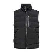 Donsvest met opstaande kraag Tom Ford , Black , Heren