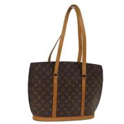 Pre-owned Canvas totes Louis Vuitton Vintage , Brown , Dames