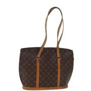 Pre-owned Canvas totes Louis Vuitton Vintage , Brown , Dames