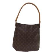 Pre-owned Canvas louis-vuitton-bags Louis Vuitton Vintage , Brown , Da...