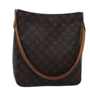 Pre-owned Canvas louis-vuitton-bags Louis Vuitton Vintage , Brown , Da...