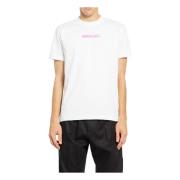 Dragon Bee Slim Tee Wit Roze Off White , White , Heren