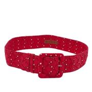 Pre-owned Fabric belts Marni Pre-owned , Red , Dames