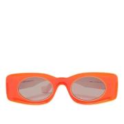 Pre-owned Acetate sunglasses Loewe Pre-owned , Orange , Dames