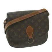 Pre-owned Canvas louis-vuitton-bags Louis Vuitton Vintage , Brown , Da...