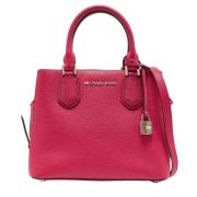 Pre-owned Leather handbags Michael Kors Pre-owned , Pink , Dames