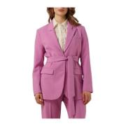 Fuchsia Larina Vis Dames Blazer Aaiko , Pink , Dames