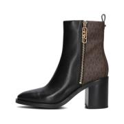 Regan Mid Bootie Enkellaarsjes Michael Kors , Black , Dames