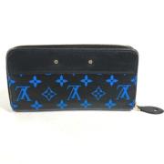 Pre-owned Fabric wallets Louis Vuitton Vintage , Blue , Dames