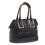 Pre-owned Leather handbags Chloé Pre-owned , Black , Dames