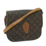 Pre-owned Canvas louis-vuitton-bags Louis Vuitton Vintage , Brown , Da...