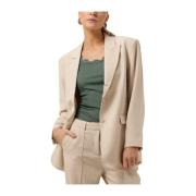 Blazer Amanda Herring Vis 520 Aaiko , Beige , Dames