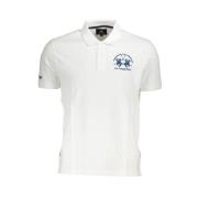 Elegant Wit Poloshirt La Martina , White , Heren