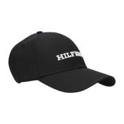 Zwarte Hilfiger Cap Tommy Hilfiger , Black , Heren