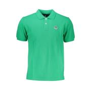 Groen Katoenen Poloshirt met Logo North Sails , Green , Heren