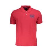 Stijlvol Roze Polo Shirt La Martina , Red , Heren