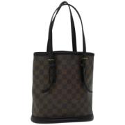 Pre-owned Canvas louis-vuitton-bags Louis Vuitton Vintage , Brown , Da...