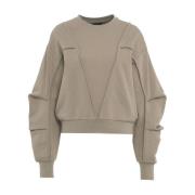 Grijze Sweatshirt Aw24 Thom Krom , Gray , Dames