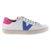 Berlin Piel & Neon Sneakers Victoria , White , Dames