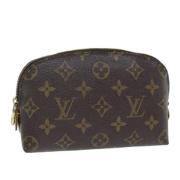 Pre-owned Canvas pouches Louis Vuitton Vintage , Brown , Dames