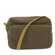 Pre-owned Canvas shoulder-bags Yves Saint Laurent Vintage , Beige , Da...