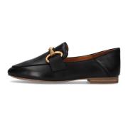 Zwarte Loafer met Vrouwelijke Accenten Bibi Lou , Black , Dames