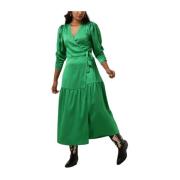 Mira Wrap Jurk Groen Co'Couture , Green , Dames