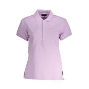 Chique roze polo met iconisch embleem North Sails , Pink , Dames