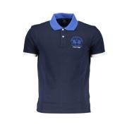 Stijlvol Poloshirt met Contrastdetails La Martina , Blue , Heren