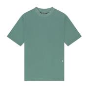 Sage Green Mock T-Shirt Kultivate , Green , Heren