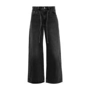 Zwarte Denim Jeans Levi's , Black , Dames