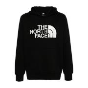 Zwarte Logo Print Hoodie The North Face , Black , Heren